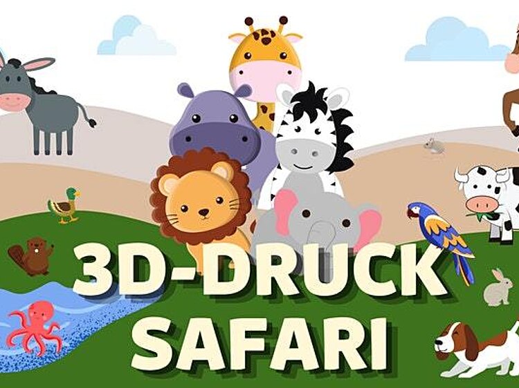 3D-Druck Tier-Safari