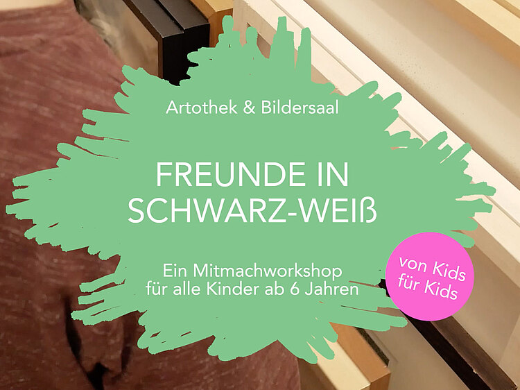 kinderworkshop logo in minzgrün
