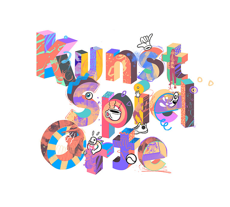 Logo des Projekts "KunstSpielOrte" 