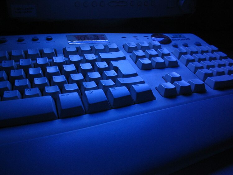 Tastatur eines Computers
