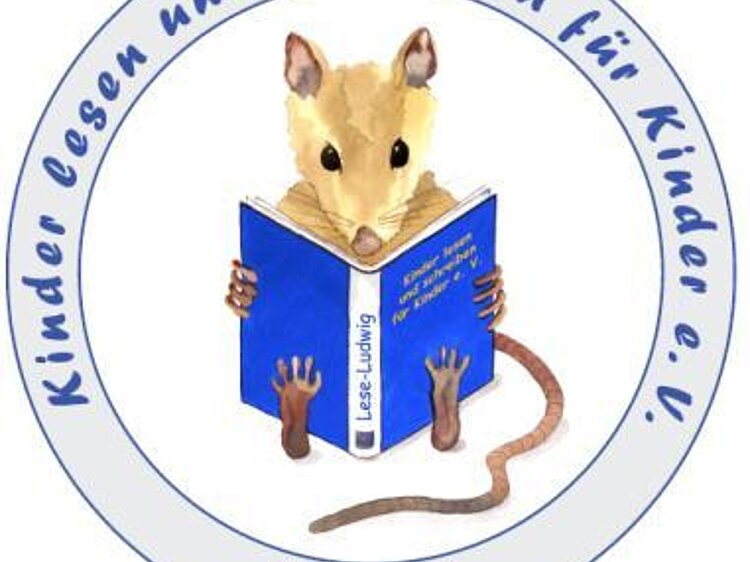 Kinder lesen und schreiben für Kinder Logo